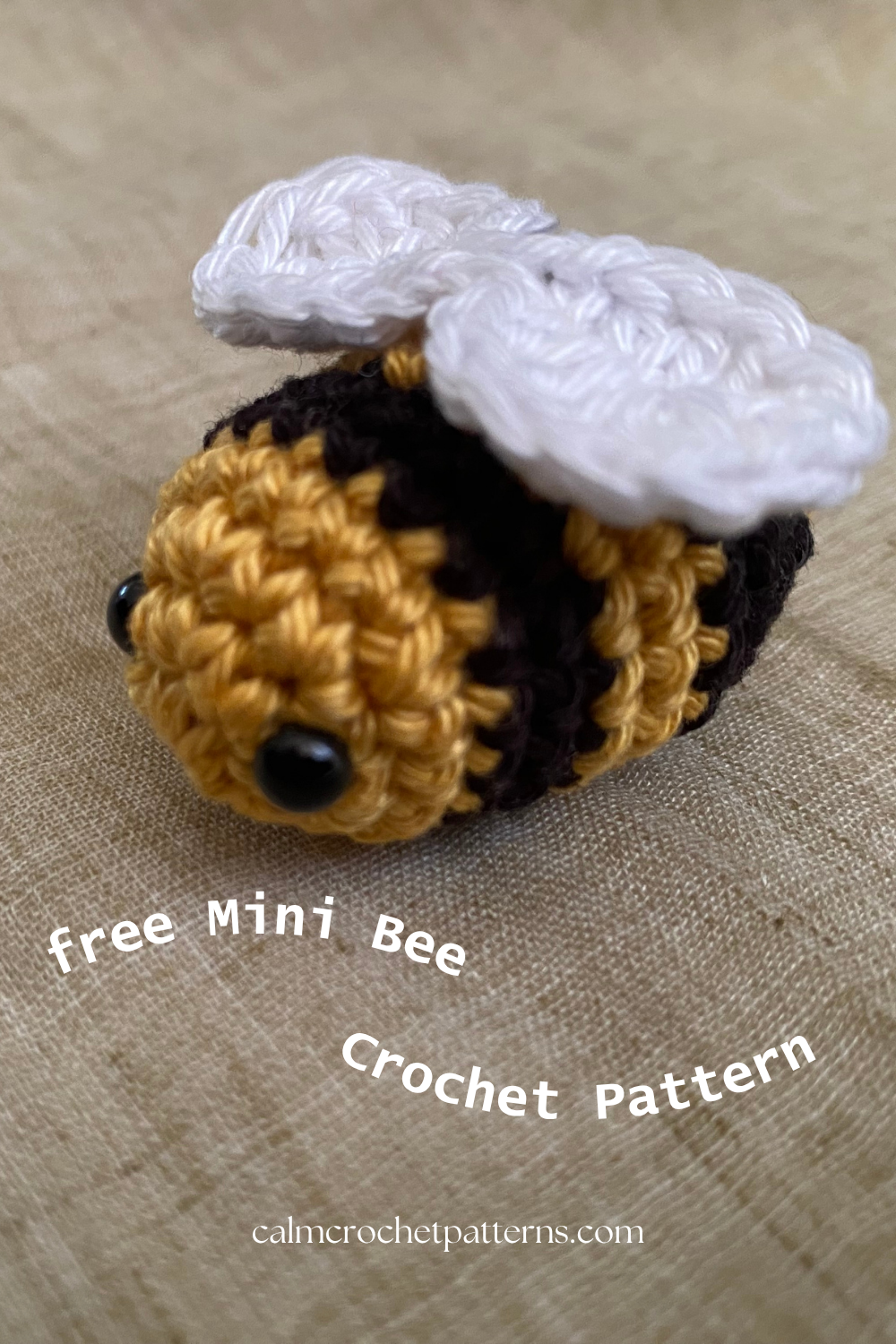 Free Mini Bee Crochet Pattern