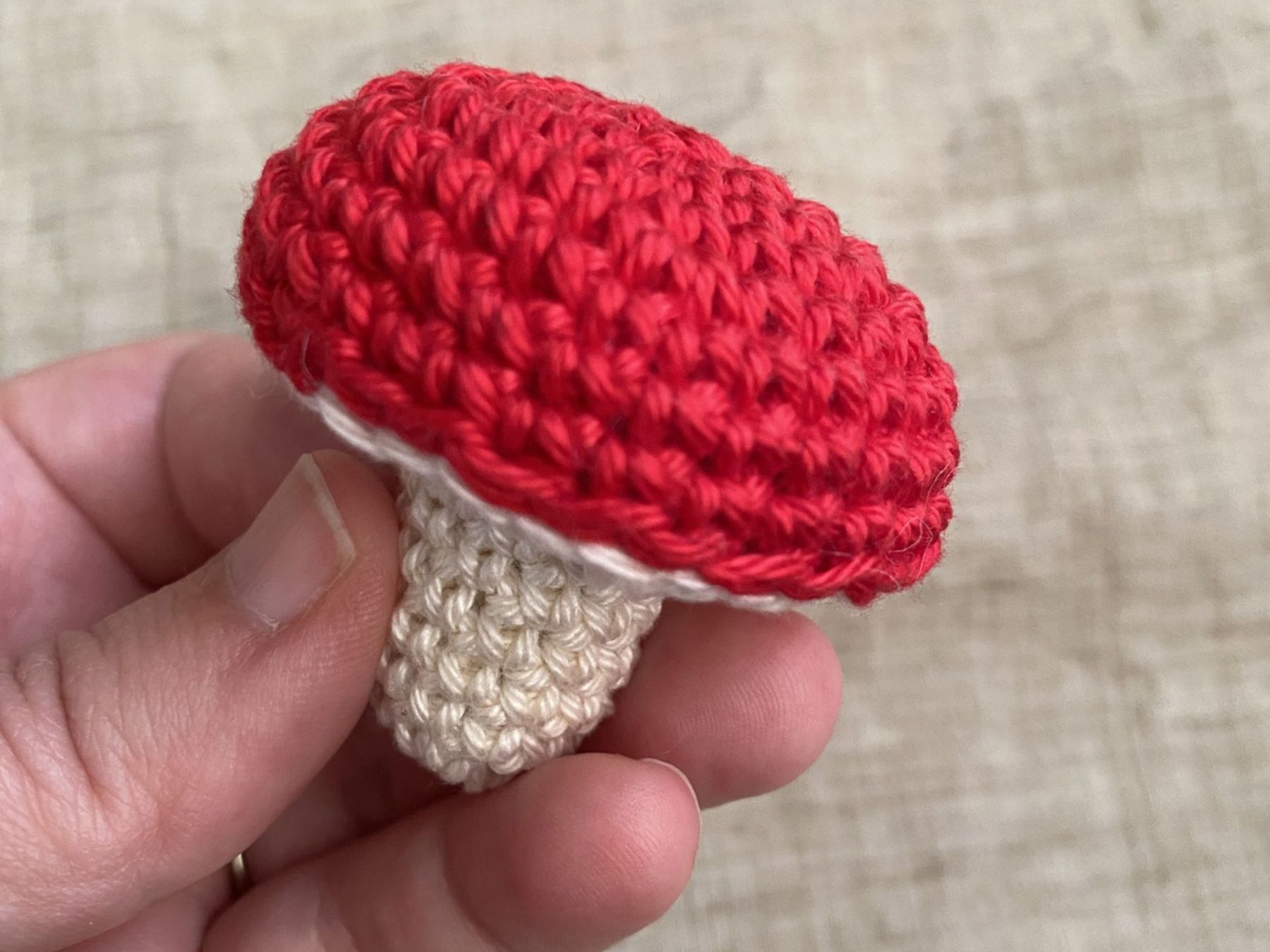 Free Mushroom Crochet Pattern